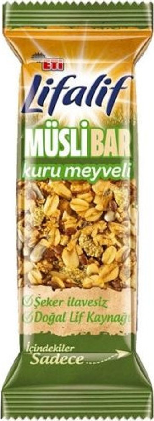 Lifalift Kuru Meyveli Müsli Bar 35 Gr. (24'lü)