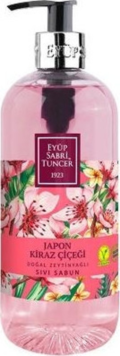 Sıvı Sabun 500 ml. Japon Kiraz Çiçeği (12'li)