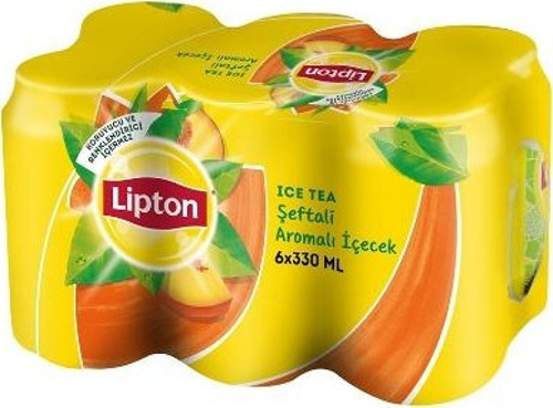 İce Tea Şeftali Kutu 6x330 ml. (6'lı)