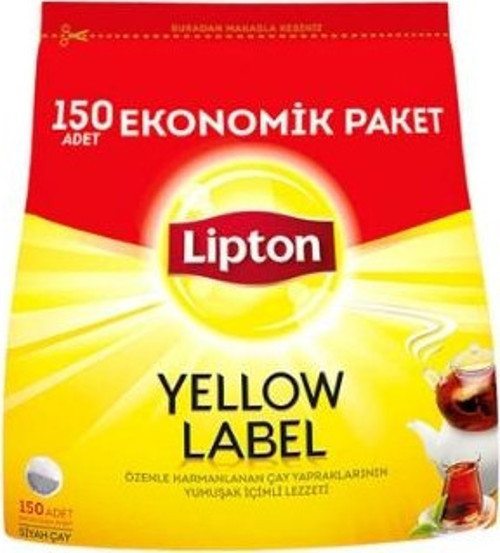Yellow Label Demlik Çay 150'li 480 Gr. (4'lü)