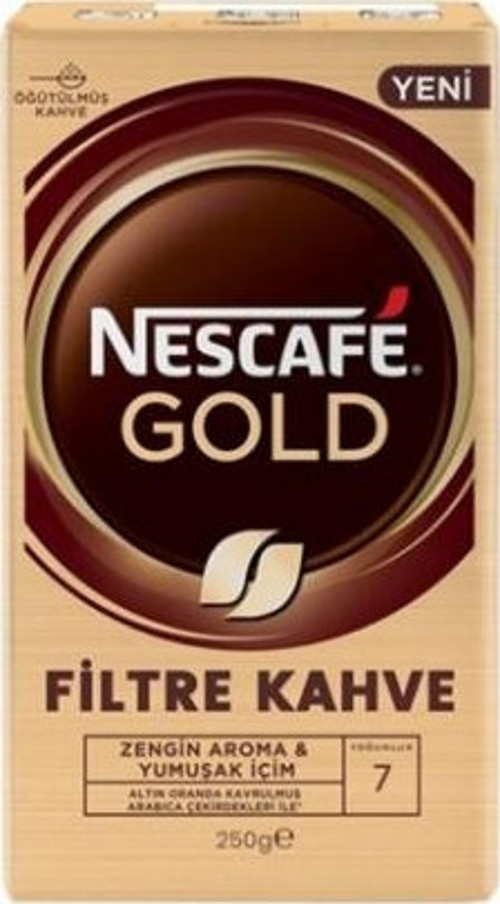 Gold Filtre Kahve 250 Gr. (6'lı)