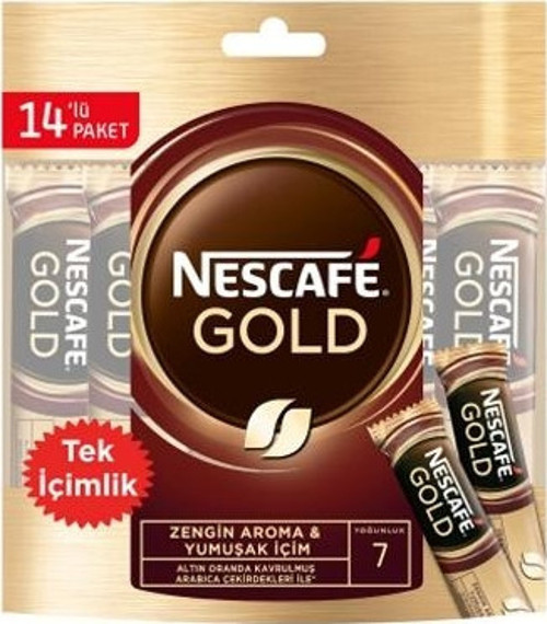 Gold Poşet Kahve 14x2 Gr. (2'li)