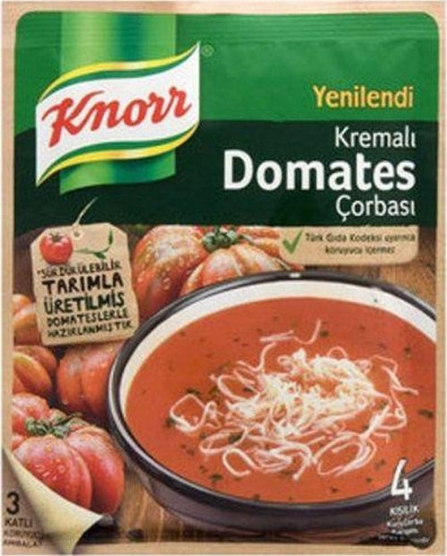 Hazır Kremalı Domates Çorba 69 Gr. (24'lü)