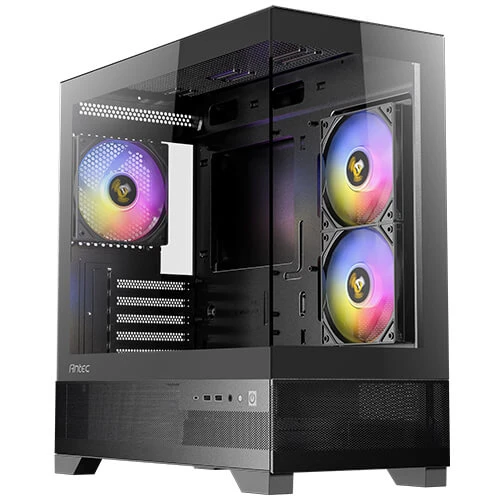 CX500M ARGB 3x120mm Fan mATX Siyah Mid Tower Gaming (Oyuncu) Kasası