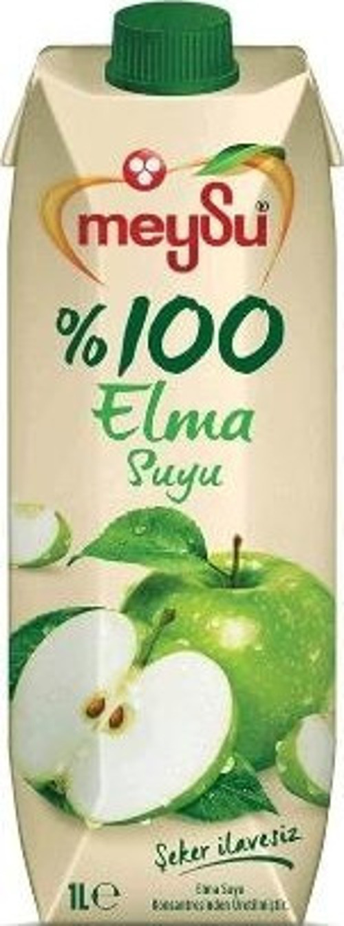 %100 Elma Meyve Suyu 1 Lt. (4'lü)