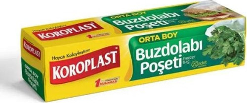 Buzdolabı Poşeti Orta 20-li (6'lı)