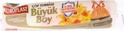 Çöp Torbası Büzgülü Büyük Vanilyalı 10-lu (24'lü)
