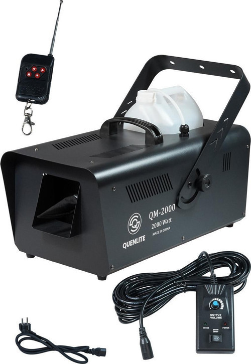 QM-2000 DMX512 Kar Makinesı 2000 Watt Uzaktan Kumandalı