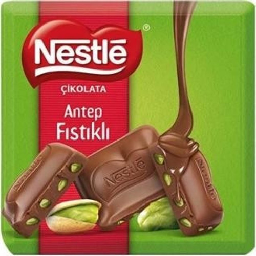 Classic Tam Fıstıklı Kare Çikolata 60 Gr. (12'li)