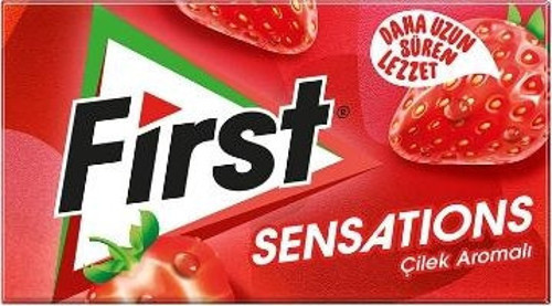 Sensations Çilekli Sakız 27 Gr. (4'lü)
