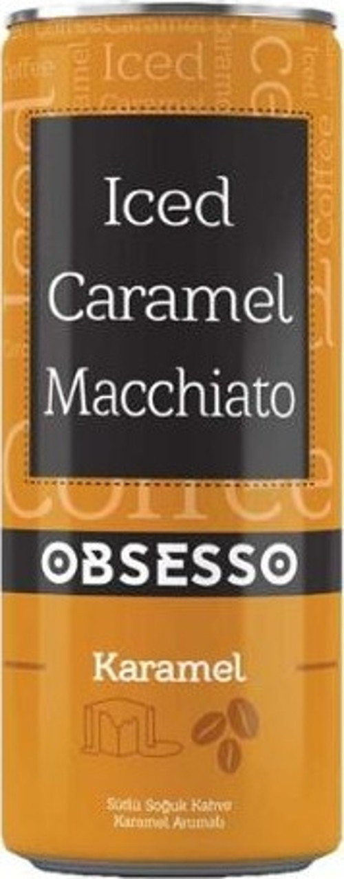 Soğuk Kahve Caramel Macchıato Teneke 250 ML (2'li)