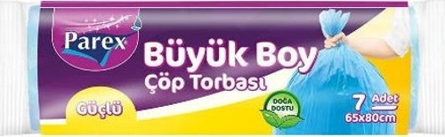 Çöp Torbası Güçlü Büyük Boy (2'li)