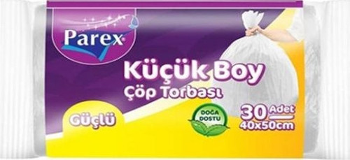 Güçlü Küçük Çöp Torbası Mini Boy (12'li)