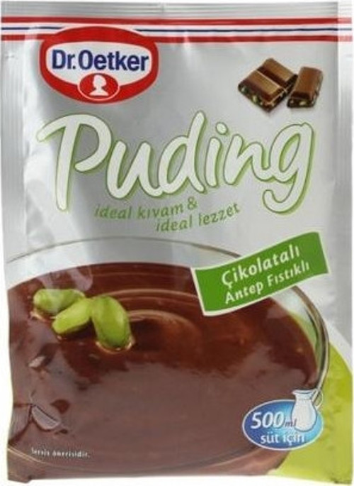 Çikolatalı Antep Fıstıklı Puding 100 Gr. (4'lü)