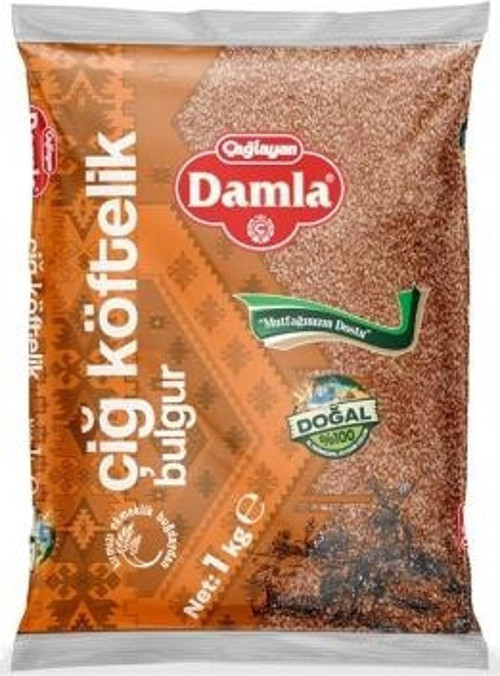 Çiğ Köftelik Bulgur 1000 Gr. (Bakliyat)