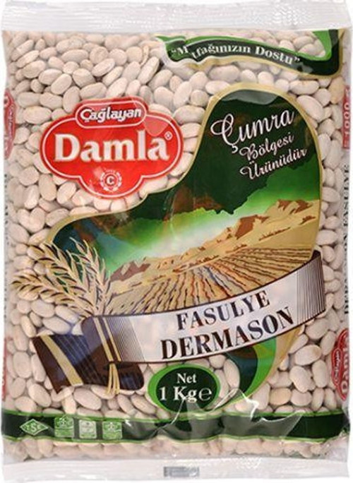 Dermason Fasulye 1000 Gr. (Bakliyat) (6'lı)