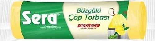 Büzgülü Çöp Torbası Orta Limon 20'li (6'lı)