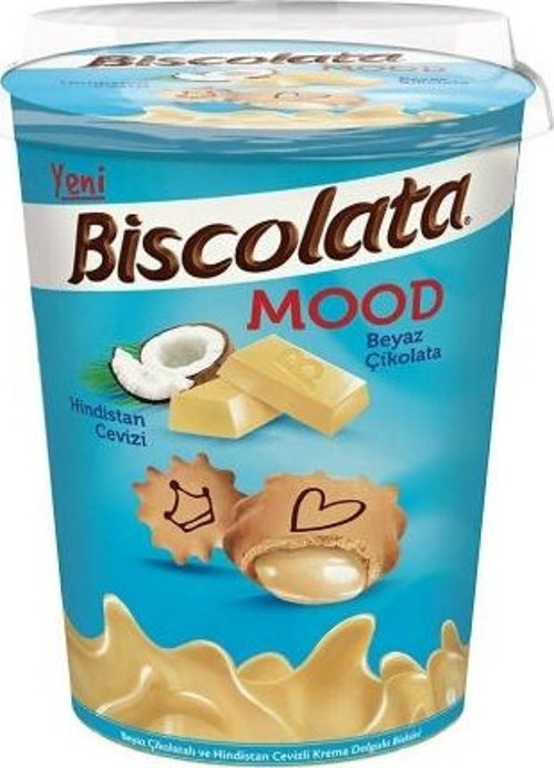Biscolata Mood Hindistan Cevizli 125 Gr. (4'lü)