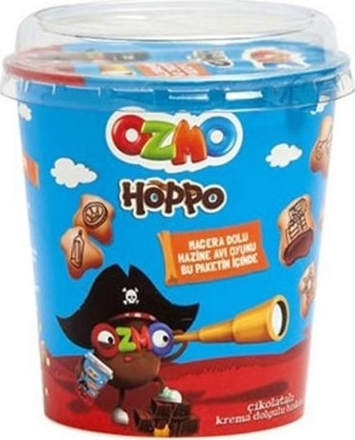Ozmo Hoppo Bardak Çikolata 90 Gr. (12'li)