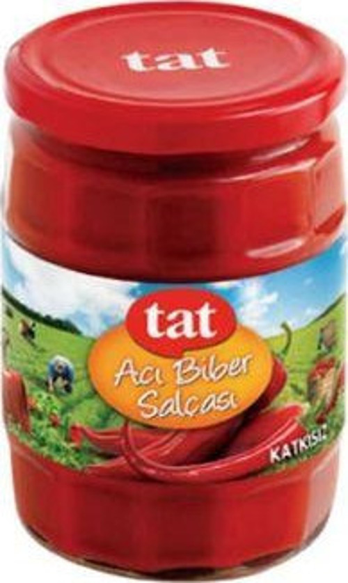 Biber Salçası Acılı 550 Gr. (24'lü)