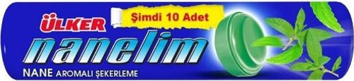 Bonbon Rulo Şek. Naneli 32,5 Gr. (6'lı)