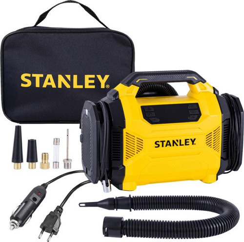 SXIF3501 12Volt/220Volt 150 PSI Dijital Basınç Göstergeli Lastik & Yatak Şişirme Pompası + Led Lamba