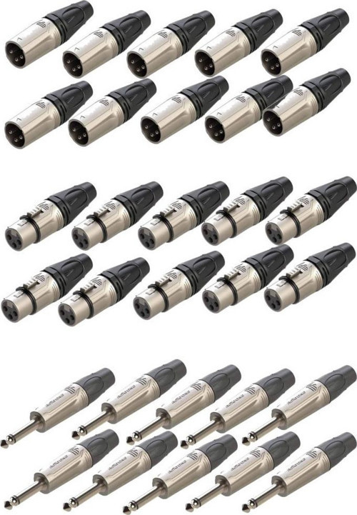 Connection Paket-2 Jak XLR Konnektör Paketi