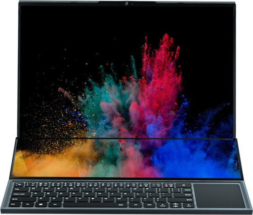 Twin-Up 2Tb Ssd 16" Core I7 Ddr4 10850H Işlemci Win11Pro Çift Ssd Çift Ekran Laptop
