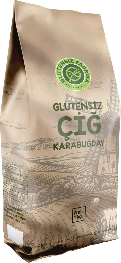 GLUTENSİZ ÇİĞ KARABUĞDAY (TANE) 1 kg ANALİZLİ SAĞLIKLI DOĞAL KATKISIZ