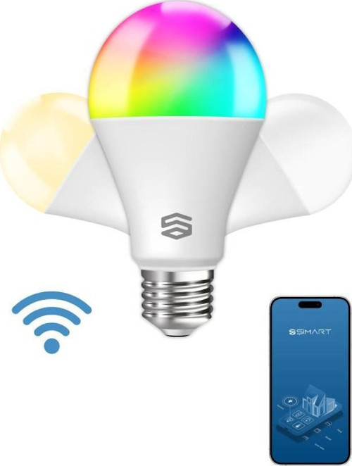Türkiye Garantili Akıllı Wi-Fi LED Ampul 16 Milyon Renk Seçeneği İle