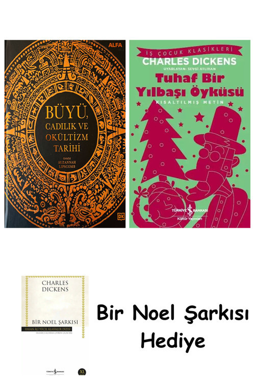 İş Bankası Kültür Yayınları Büyü Cadılık Ve Okültizm Tarihi (Ciltli) + Tuhaf Bir Yılbaşı Öyküsü + Bir Noel Şarkısı