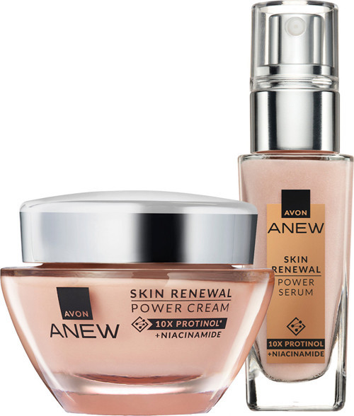 Anew Skin Renewal Power Yüz Kremi ve Serum Paketi