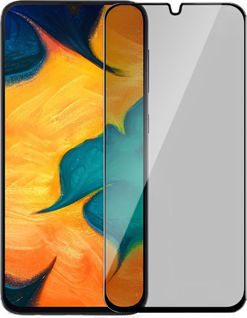 Xiaomi Redmi 10C New 5D Privacy Hayalet Cam Ekran Koruyucu