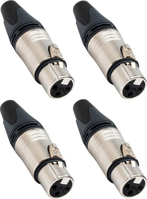 SFC-F11-4X XLR Dişi Konnektör (4 ADET)