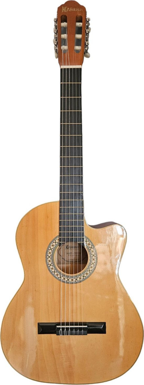 hjzz100cw Naturel Cutaway Klasik Gitar