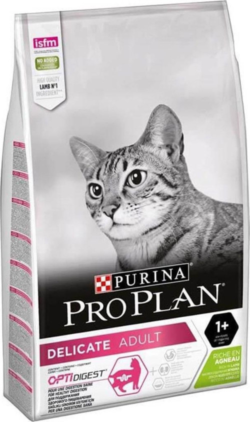 Delicate Yetişkin Kuzulu Kedi Maması 1,5 Kg