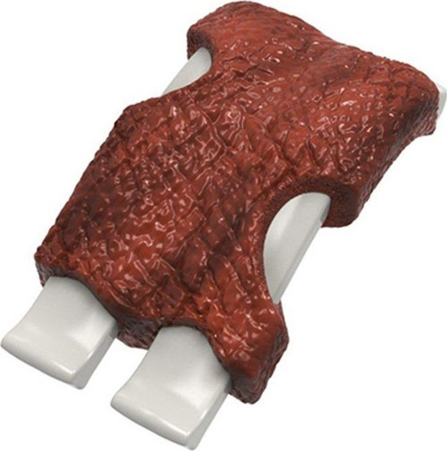 Barbekü Aromalı Kaburga Köpek Oyuncağı, 13 Cm