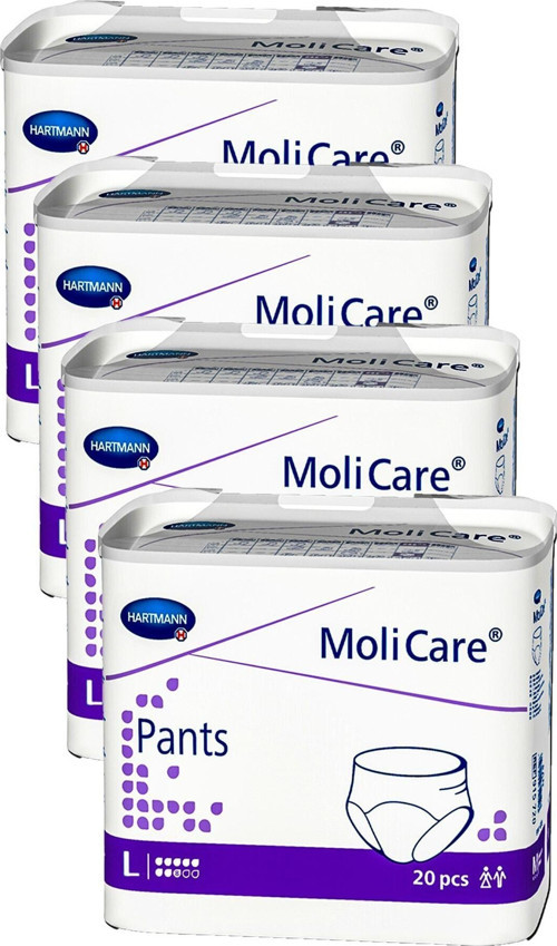 Molicare Pants Emici Külot 8 Damla Large 20'li 4 Paket 80 Adet