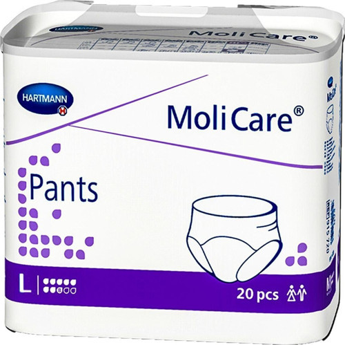 Molicare Pants Emici Külot, Lohusa Külot, 8 Damla, Large 20'li Paket