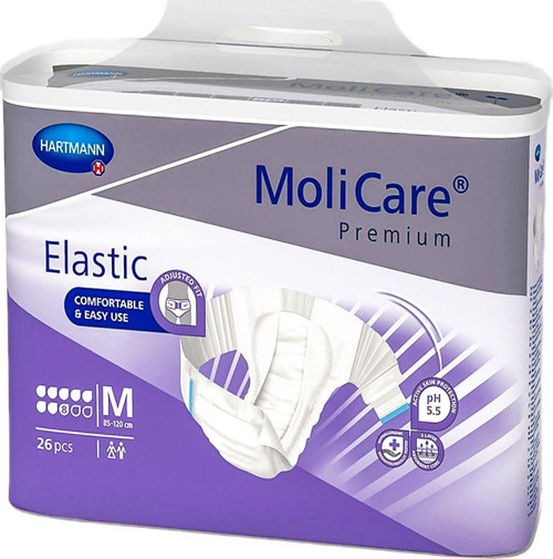 Molicare Premium Elastic 8 Damla M Beden 26'lı