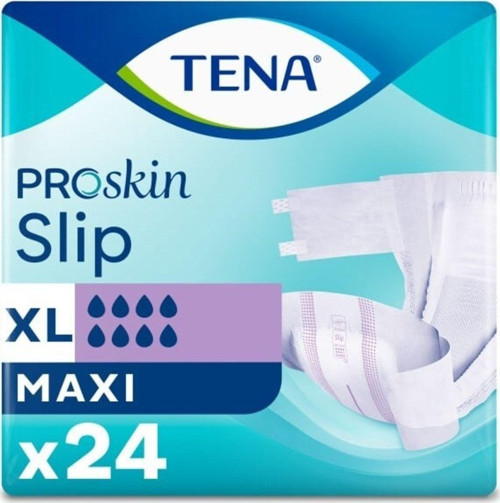 Slip 8 Damla Maxi Ekstra Büyük Boy Xlarge Belbantlı Hasta Bezi 24'lü 1 Paket