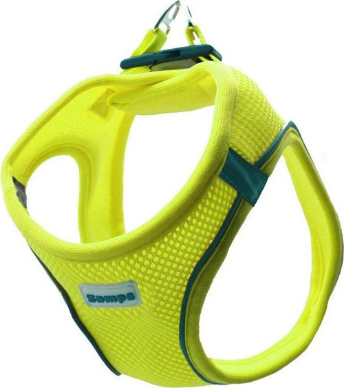 Air Mesh Kedi Köpek Göğüs Tasma Neon Yeşil