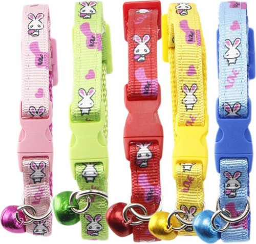 Tavşan Figürlü Kedi Köpek Boyun Tasması 1x20-30cm