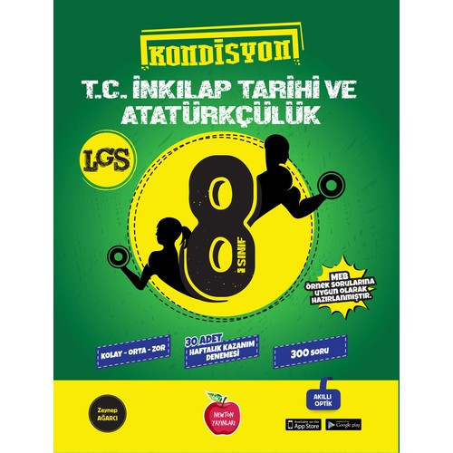 Newton Yayınları 8.Sınıf Kondisyon T.C. İnkılap Tarihi ve Atatürkçülük 30 Adet Kazanım Deneme