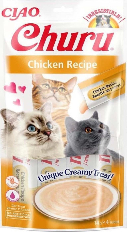 Churu Cream Tavuklu Kedi Ödül Kreması 4x14 Gr