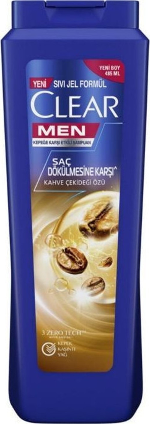 Men Kahve Çekirdeği Özü Saç Dökülmesine Karşı Şampuan 485ML