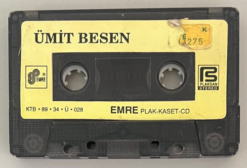Ümit Besen Islak Mendil Kaset (Kartonet Yoktur Sadece Kaset Dönem Kağıt Baskı)