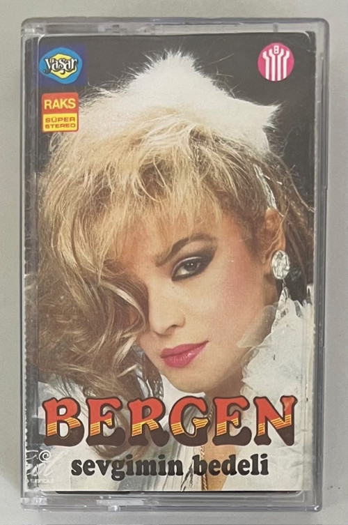 Bergen Sevgimin Bedeli Kaset (Orijnal 1988 Dönem Kağıt Baskı Kaset)