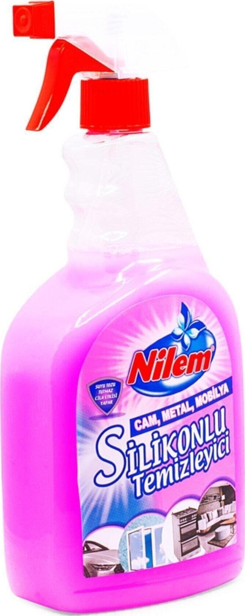 Silikonlu Temizleyici Sprey 1 lt Pembe
