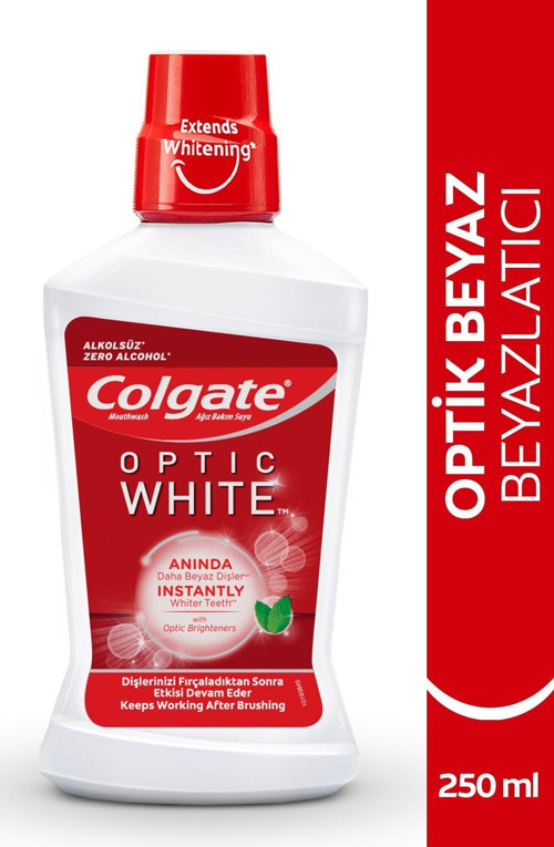 Optic White Beyazlatıcı Ağız Bakım Suyu 250 ml